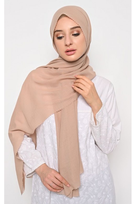 Pasmina Voal Gucci Lasercut Tan